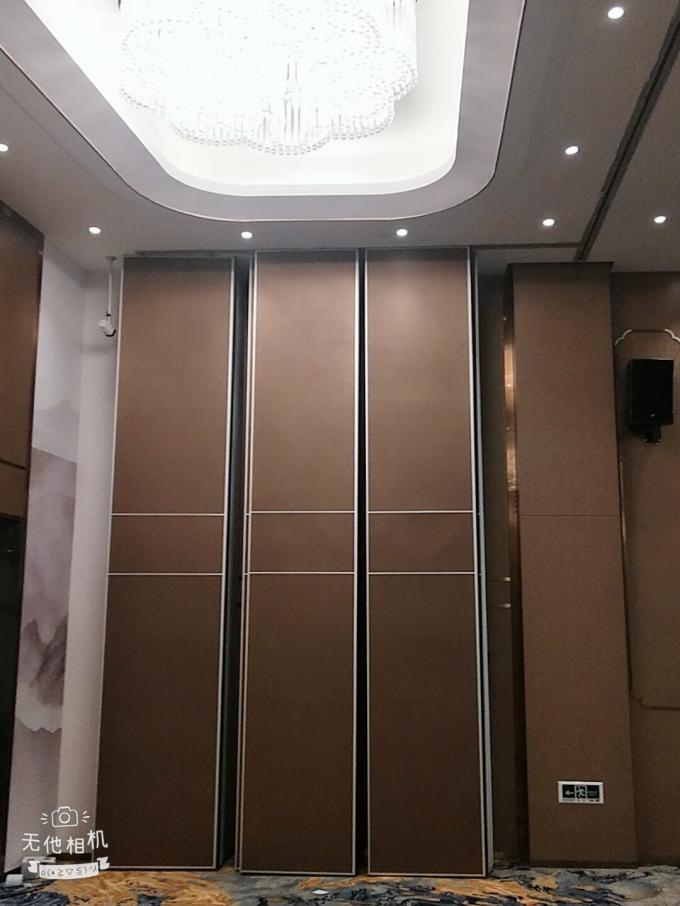 Flexible System Aluminium Frame MDF Sliding Partition Walls For Exhibition Hall 1