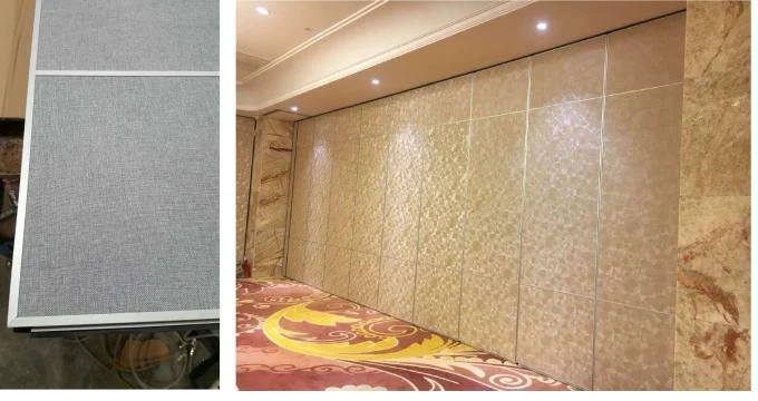 Floor To Ceiling Acoustic Folding Partition Walls System Singapore Customized Color 1