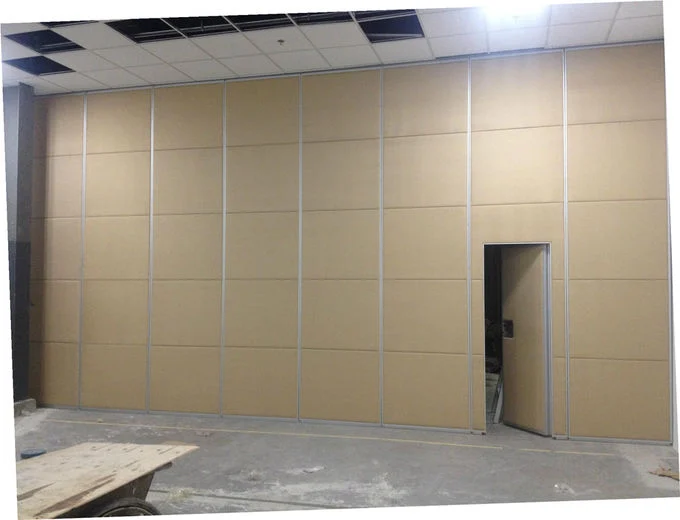 Floor To Ceiling Acoustic Folding Partition Walls System Singapore Customized Color 2