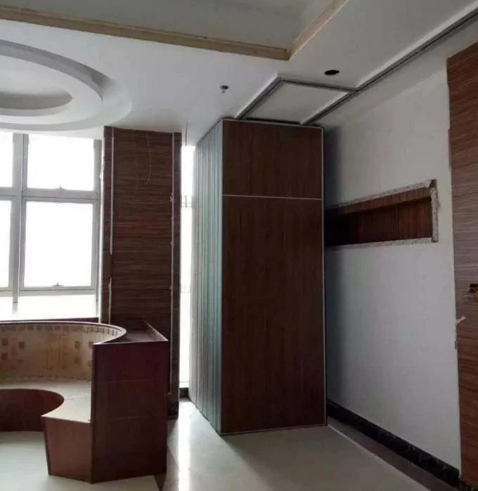 Floor to Ceiling Acoustic Folding Room Divider Screen Free Standing 1