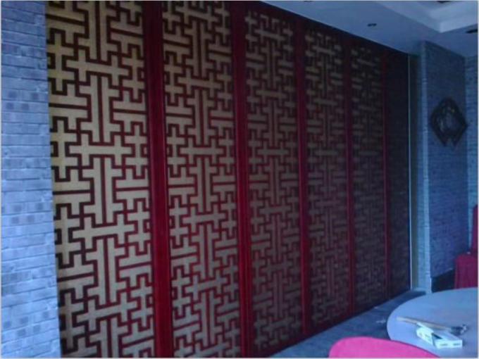 Floor To Ceiling Conference Room Movable Partition Wall With MDF Melamine Surface 1