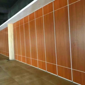 Floor To Ceiling Conference Room Movable Partition Wall With MDF Melamine Surface