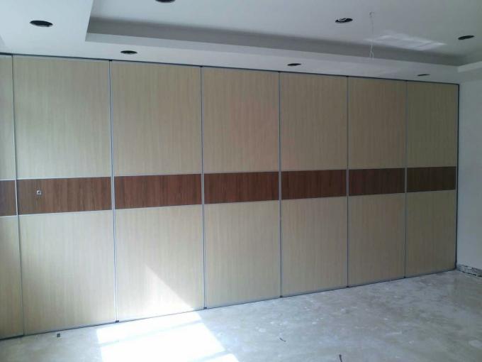 Floor To Ceiling Conference Room Movable Partition Wall With MDF Melamine Surface 0