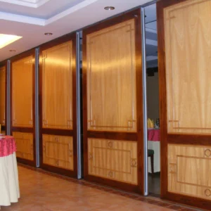 Floor To Ceiling Hanging Acoustic Folding Partitions For International Conference Center