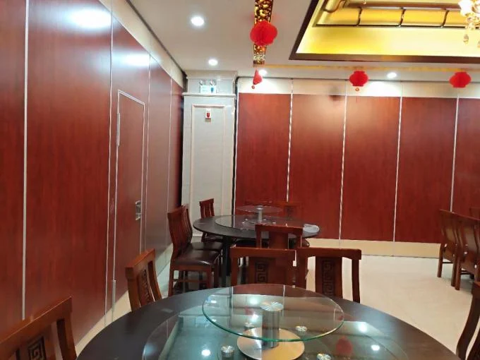Floor To Ceiling Hanging System Hotel Folding Partition Walls Mdf Melamine Surface 1