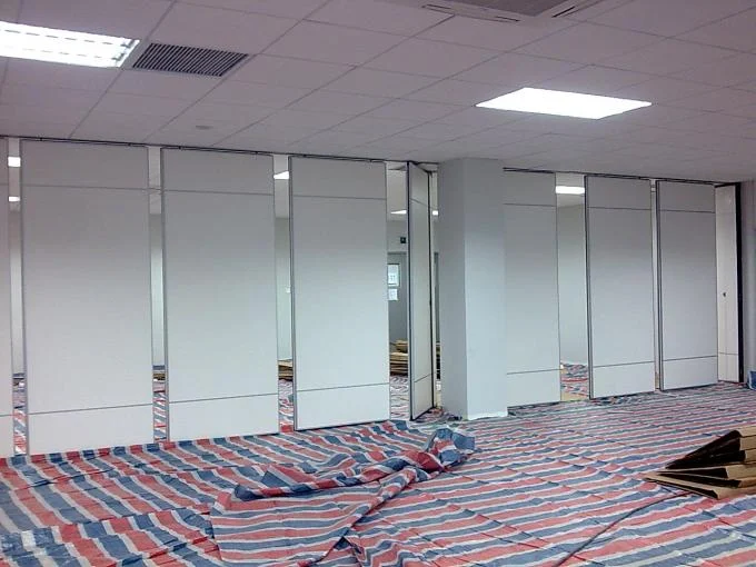 Floor To Ceiling Hanging System Mobile Door Banquet Hall Folding Partition Wall 0