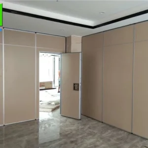 Floor To Ceiling Meeting Room Division Wooden Acoustic Partition Walls