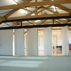 Flush Door 85mm Thickness Movable Partition Wall Systems Customized Color