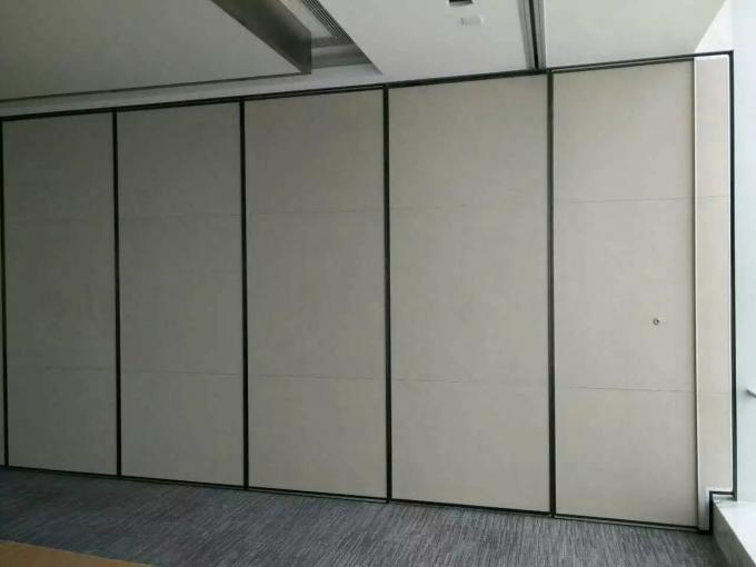 Foldable Floor to Ceiling Acoustic Room Dividers / Sliding Partition Wall Panels 1200mm Width 1