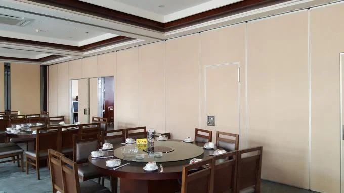 Foldable Movable Sliding Partition Walls Floor to Ceiling 85mm Thickness 1