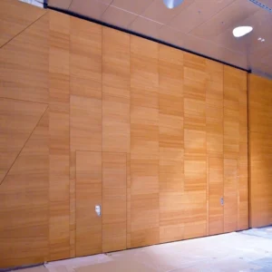 Foldable Operable Meeting Room Partition Walls Customized Color