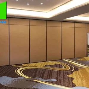 Foldable Room Partition Wall Aluminium Sound Proof Hotel Sliding Door Partition
