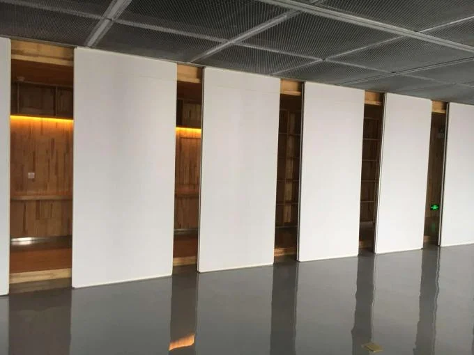 Foldable Single - Panel Acoustic Partition Walls For Conference Room Decorative 1