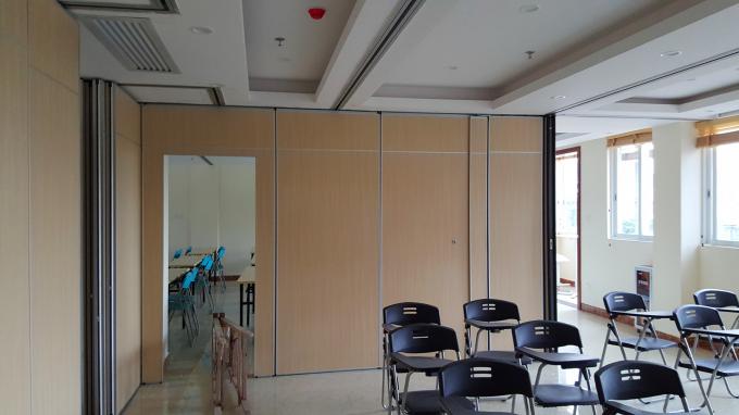Foldable Soundproof Material Operable Partition Walls For Restaurant Economical 0
