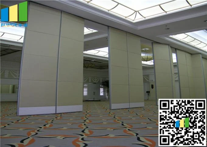 Folding Door Rails Acoustic Room Dividers Noise Reduction Aluminium Partition Wall 0