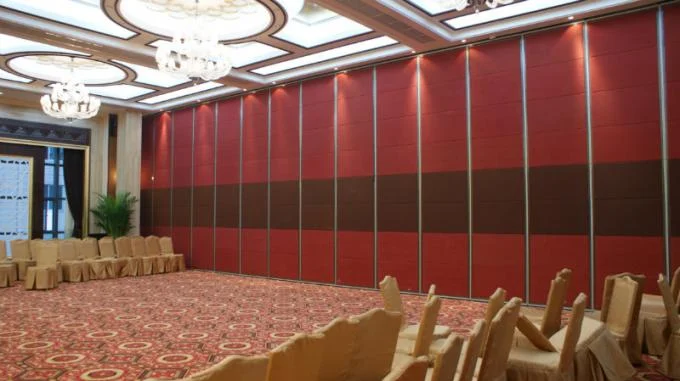 Folding Doors Multi Color Movable Wall Track Acoustic Room Divider For Conference Room 0