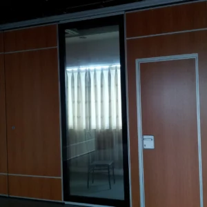 Folding Glass Partition Wall , Dancing Room Movable Interior Glass Walls