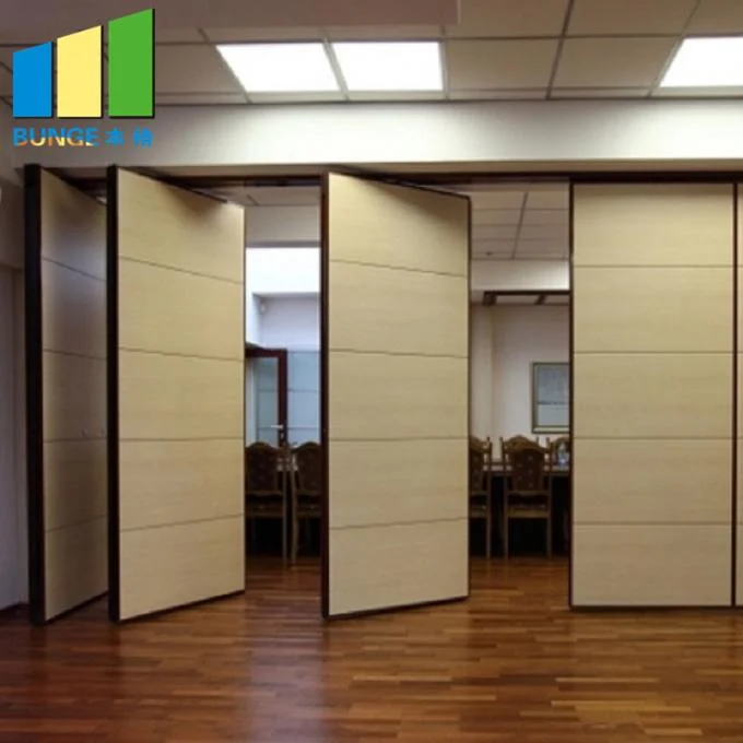 Folding Movable Partition Soundproof Sliding Acoustic Foldable Partition Walls In Myanmar 1