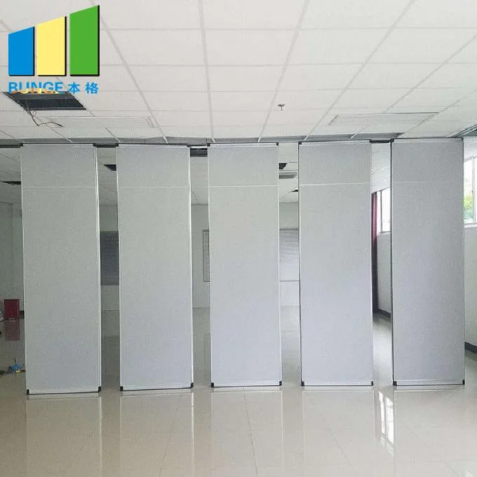 Folding Movable Partition Soundproof Sliding Acoustic Foldable Partition Walls In Myanmar 2