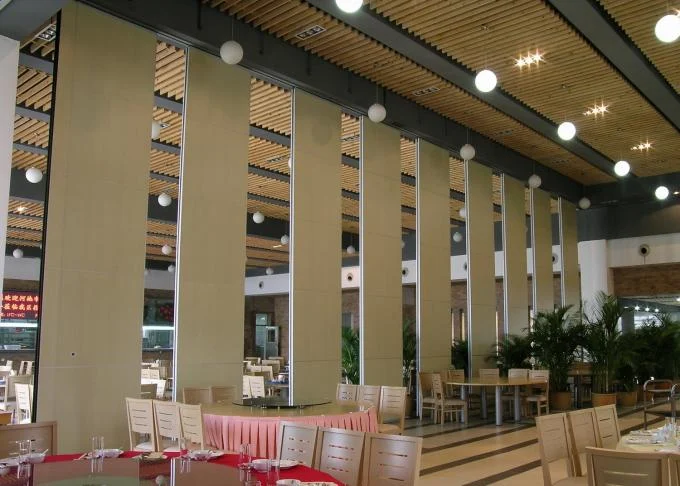 Folding Movable Sliding Partition Walls / Hanging Room Dividers Auditorium Ceiling Materials 0