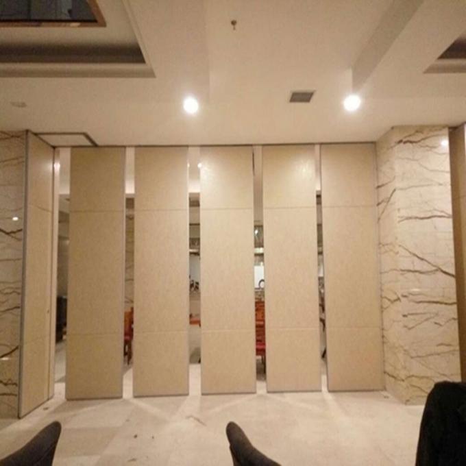 Folding Movable soundproof Sliding Partitions Wall With Pass Door For Banquet Hall 0
