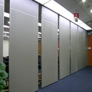 Folding Movable soundproof Sliding Partitions Wall With Pass Door For Banquet Hall