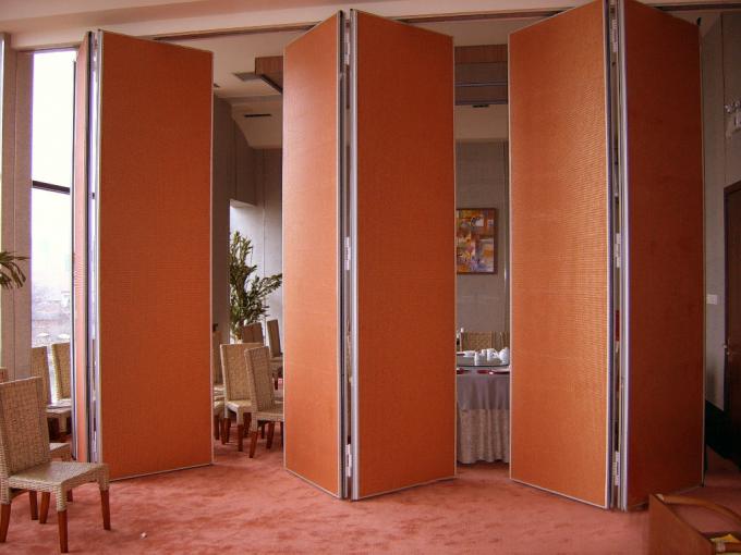 Folding Moving Sound Reducing Panels 65mm For Music Hall / Theather 0