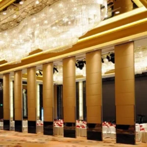 Folding Panel System Operable Partition Walls for Function Room