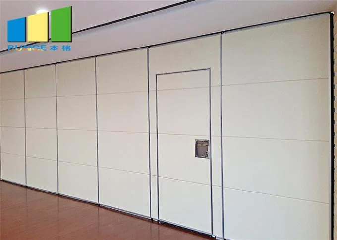 Folding Partition Wall Acoustic Room Dividers Movable Partition Wall With Door 2