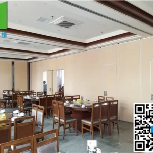 Folding Partition Walls Divider System Aluminum Profile For Office