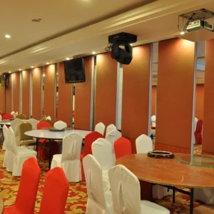 Folding Partition Walls , Office Aluminum Sliding Doors , Aluminium Ceiling Track