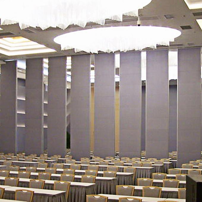 Folding Portable On Wheels Movable Partition Walls For Exhibition Booth 0