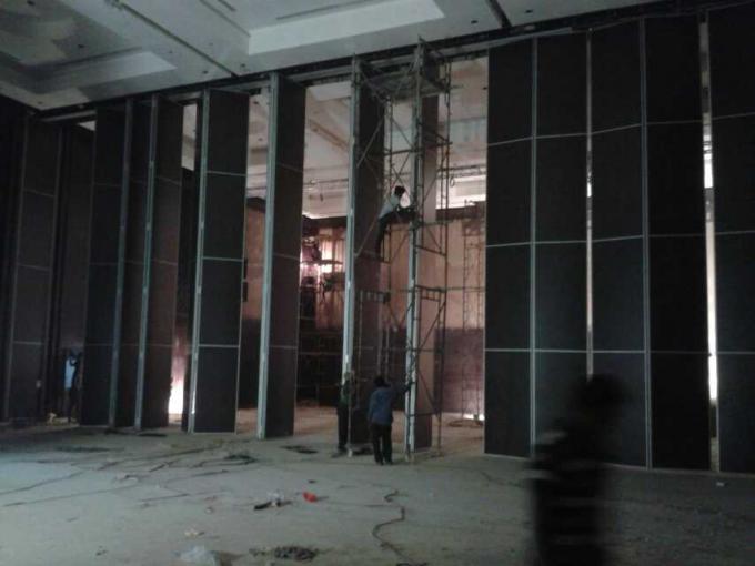 Folding Portable Wall Partitions Hall Partition Wall No Floor Track 0