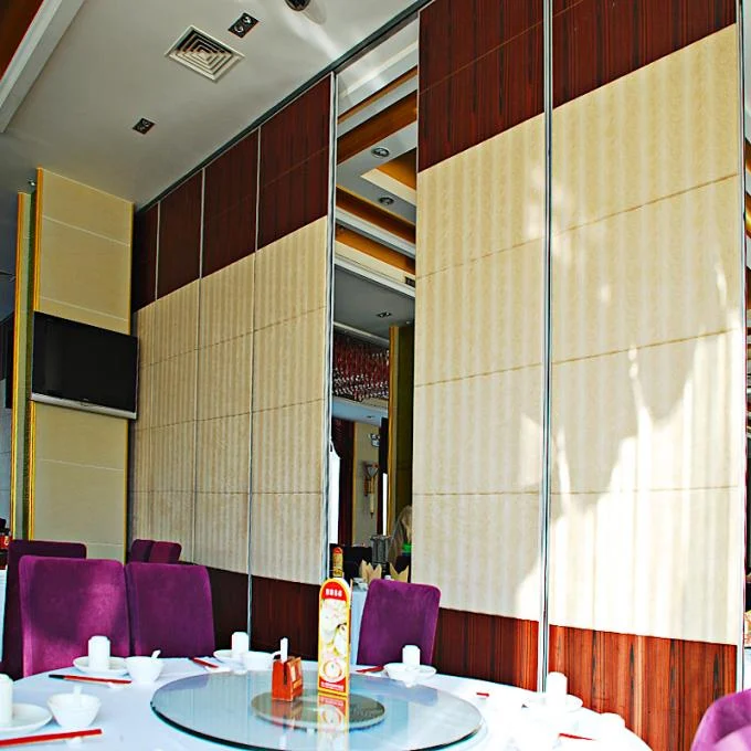 Folding Sliding Aluminum System Movable Partition Wall For Conference Room 1