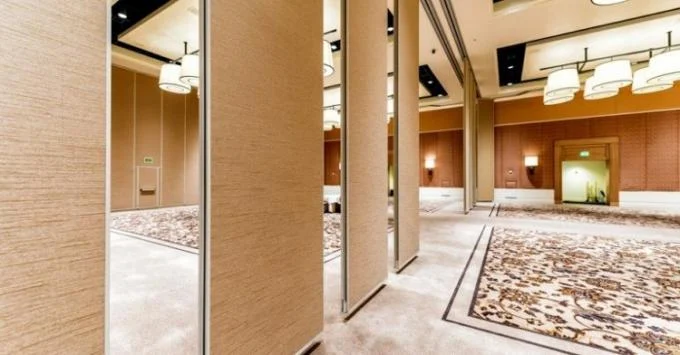 Folding Sliding Instant Partitioning Movable Wall Of Large Banquet Hall Divide Function Room 2