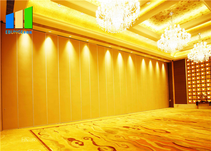 Folding Sliding Operable Partition Walls Acoustic Conference Hotel Soundproof Partition Wall Project