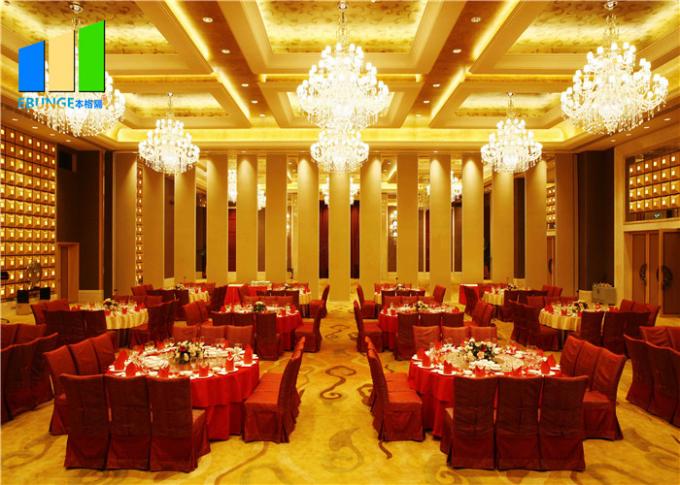 Folding Sliding Operable Partition Walls Acoustic Conference Hotel Soundproof Partition Wall Project 2