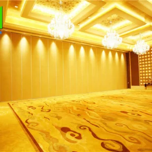 Folding Sliding Operable Partition Walls Acoustic Conference Hotel Soundproof Partition Wall Project