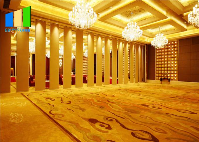 Folding Sliding Operable Partition Walls Acoustic Conference Hotel Soundproof Partition Wall Project 1