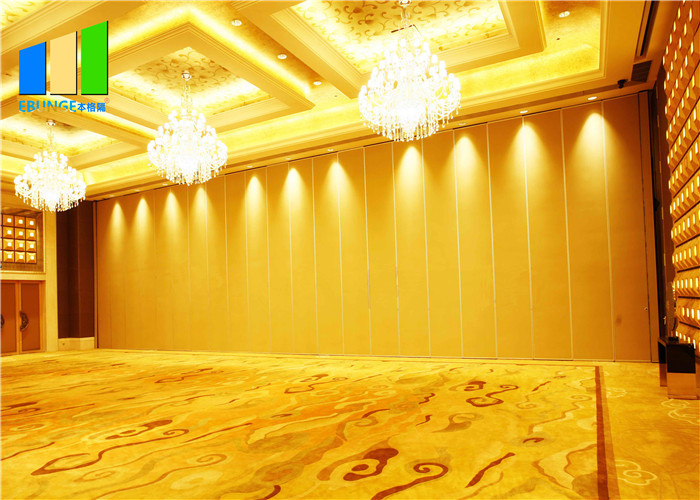 Folding Sliding Operable Partition Walls Acoustic Conference Hotel Soundproof Partition Wall Project