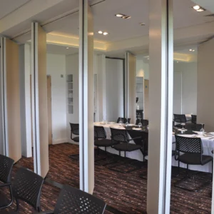 Folding Wall Acoustic Movable Room Divider , Banquet Hall Sound Proof Partition