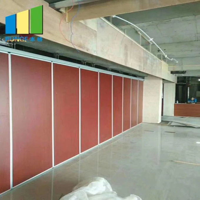 Folding Wood Partition Moveable Acoustic Partition Walls System 2