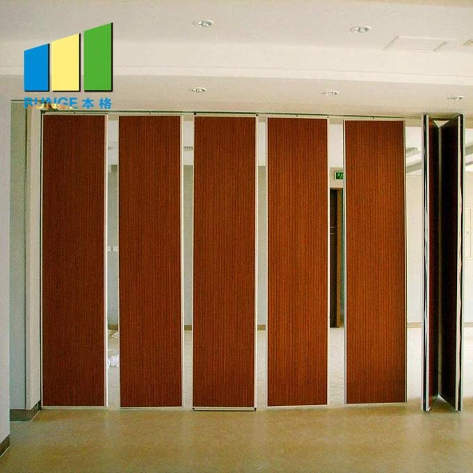 Folding Wood Partition Moveable Acoustic Partition Walls System 3