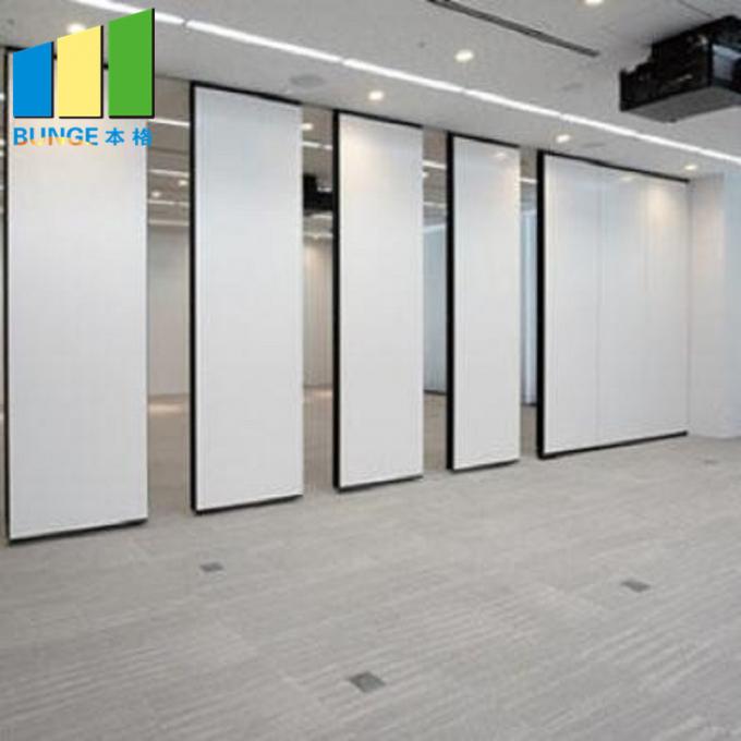 Folding Wooden Operable Partition Wall Sound Proof Partition Door For Restaurant 0