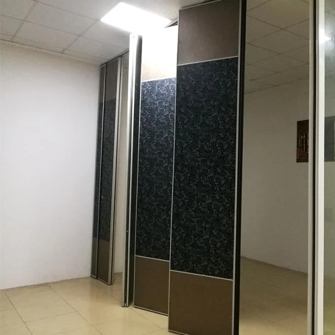 Frame Hidden Aluminum Coating Sliding Partition Wall Customized Color 1
