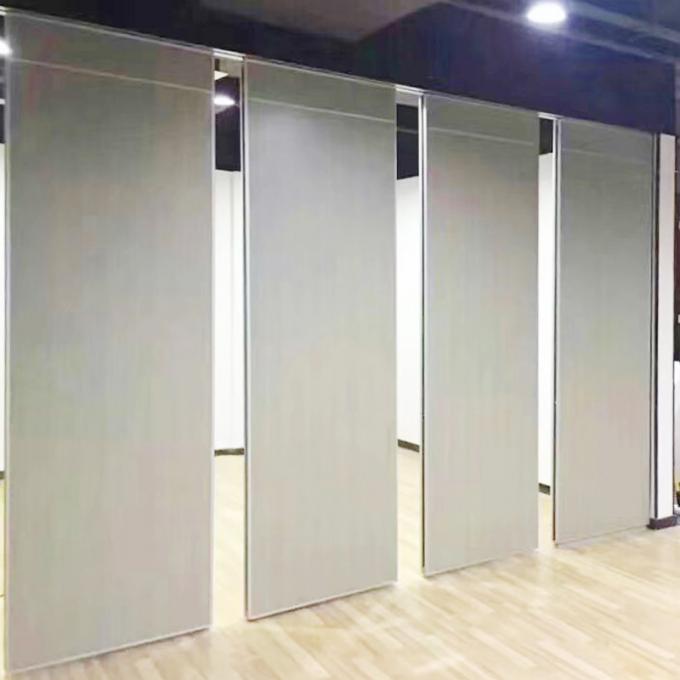 Frameless Folding Easy Install Sliding Movable Partition Wall For Balcony Hotel 0