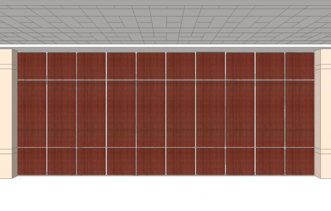 Free Standing Decoration Furniture Movable Partition Walls Panel for Restaurant 1
