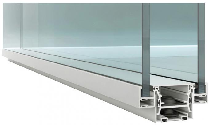 Glass Divider Screen Movable Partition Walls For Multi - Function Room 0