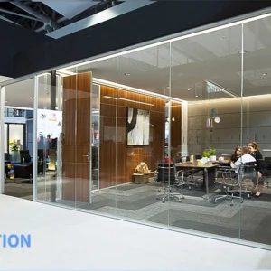 Glass Divider Screen Movable Partition Walls For Multi - Function Room