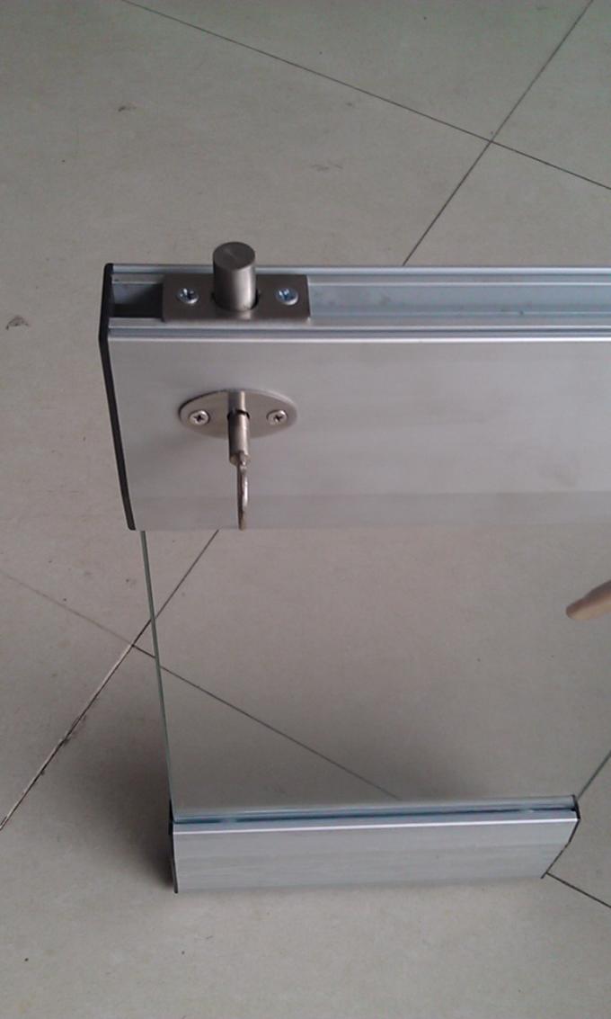 Glass Partition Wall , Restaurant Acoustic Movable Partition 65MM Thickness 0